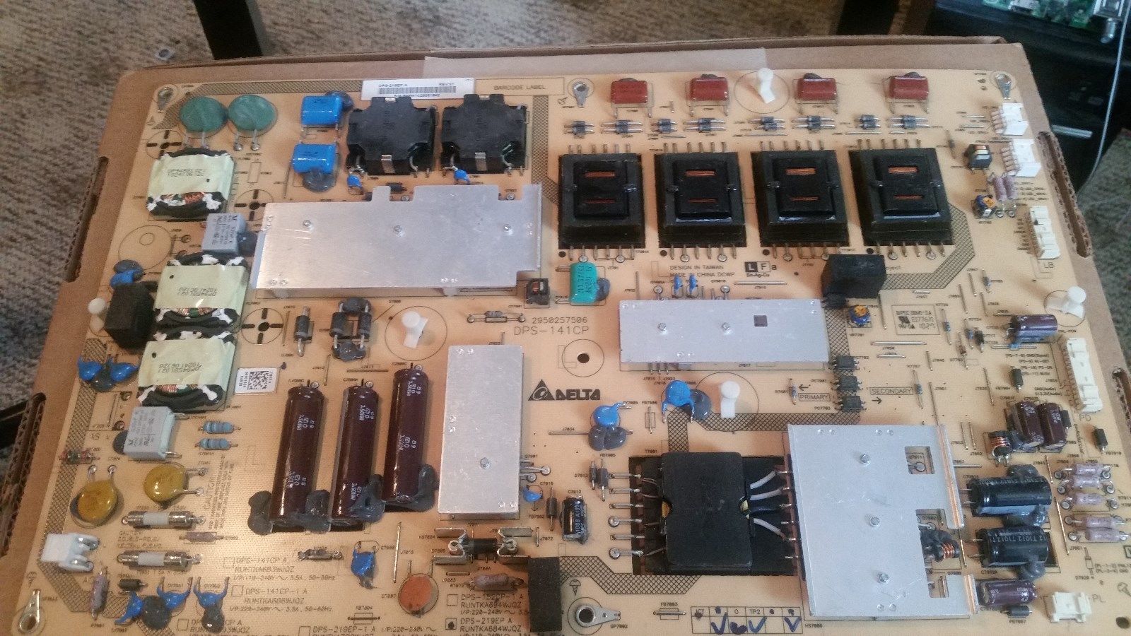 SHARP NETZTEIL RUNTKA684WJQZ DPS-219EP A